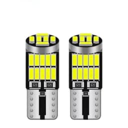 2/6/10 Pcs T10 W5W 194 501 Led Canbus No Error Car Interior Light T10 26 SMD 4014 Chip Pure White Instrument Lights