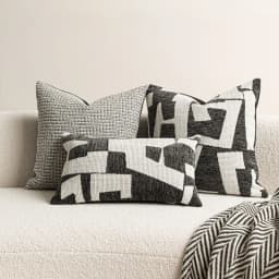 Boho Cushion Cover Black and White Geometry Pillow Covers Decorative Cotton Polyester Pillow Case Sofa Living Room Home Decor