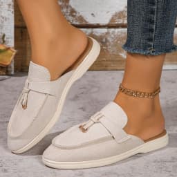 2024 New Women's Sneakers Flat Casual Shoes Slip on Ladies Loafers Plus Size 42 Vulcanized Shoes Walking Sneaker Women Slippers