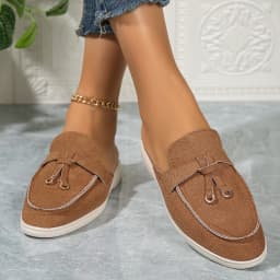 2024 New Women's Sneakers Flat Casual Shoes Slip on Ladies Loafers Plus Size 42 Vulcanized Shoes Walking Sneaker Women Slippers