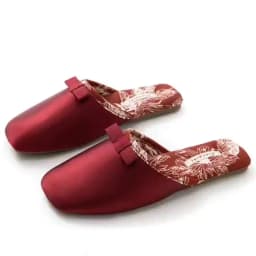 New Women's Autumn Winter Silk Baotou Slippers Rubber Sole Lovely Bow Home Slippers Non Slip High Quality Floor Silent Slippers