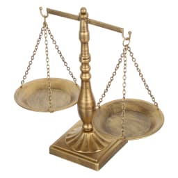 Libra Jewelry Tower Vintage Balance Scale Sculpture Justice Scale For Law Students Attorneys Judges Lawyer Office Decoration