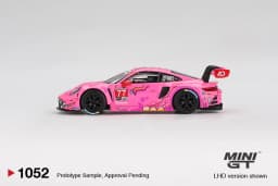 MINIGT 1/64 Porsche 911 GT3 R (992) #77 AO Racing MGT01218-CH Car Alloy Toys Diecast Metal Model Kids Toys Boys