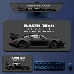 Anime Japan sports car jdm RWB 911 964 933 Mousepad Boy Pad Natural Rubber mousepad Desk Mat Size for Gameing World of tanks C