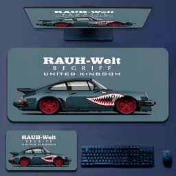 Anime Japan sports car jdm RWB 911 964 933 Mousepad Boy Pad Natural Rubber mousepad Desk Mat Size for Gameing World of tanks C