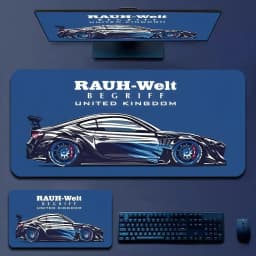 Anime Japan sports car jdm RWB 911 964 933 Mousepad Boy Pad Natural Rubber mousepad Desk Mat Size for Gameing World of tanks C