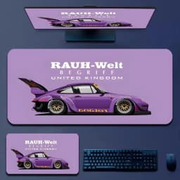 Anime Japan sports car jdm RWB 911 964 933 Mousepad Boy Pad Natural Rubber mousepad Desk Mat Size for Gameing World of tanks C