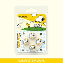 4Pcs cartoon For Snoopy Aluminum Alloy Car Tire Valve Caps Metal Wheel Rim Tyre Stem Decor Protective Cover Accessories