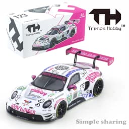 Porsche 911 GT3 R-2025 LeMans 24H LMGT3 #90 TH 1:64 Scale Model of A Car