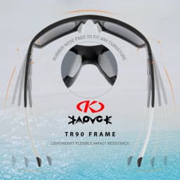 KAPVOE Polarized Glasses Men Women Fishing Goggles Camping Hiking Road Driving Eyewear Sport Sunglasses bicycle running Glasses