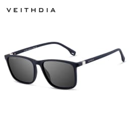 VEITHDIA Brand New Sunglasses Unisex Retro TR90 Sunglasses Polarized UV400 Lens Vintage Eyewear Sun Glasses For Men/Women 7521
