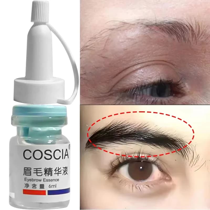 Eyebrows Growth Liquid Hair Fast Longer Fuller Thicker Usma Grass Serum Hair Loss Treatment Product Prevent Baldness Makeup New