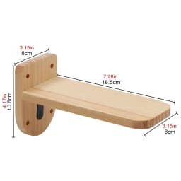 Wooden Cat Tree Tower Cat Wall Furniture Climbing Shelves Perches Sisal Scratcher Hammock Steps and Ladder Indoor Cats Walk Gym
