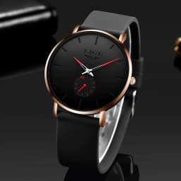 LIGE New Fashion Mens Watches Top Brand Luxury Sports Waterproof Simple UltraThin Quartz Watch Man Clock Relogio Masculino+Box