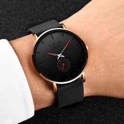 LIGE New Fashion Mens Watches Top Brand Luxury Sports Waterproof Simple UltraThin Quartz Watch Man Clock Relogio Masculino+Box