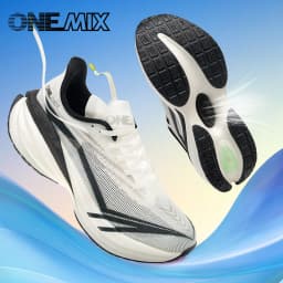 ONEMIX Men's Running Shoes Cushion Sneakers Breathable Mesh Outdoor Athletic Height Increase Walking Shoes Size EU 34-47