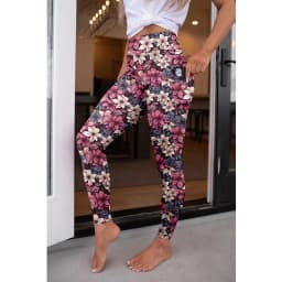 LETSFIND High Quaility New Women Elastic Pockert Pants Fashion High Waist 3D Printing Stretch Fitness Sexy Girls Leggings