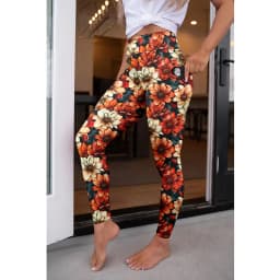LETSFIND High Quaility New Women Elastic Pockert Pants Fashion High Waist 3D Printing Stretch Fitness Sexy Girls Leggings