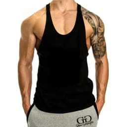 100% Cotton Bodybuilding Brand Jogger Gym Singlet Training Bodybuilding Tank Top Vest Shirt Sleeveless Fitness Shirt For Men