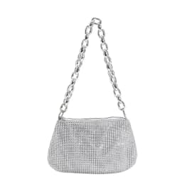 Fashion Rhinestones Evening Clutch Bag Shiny Crystal Female Dinner Party Wedding Purses Handbag Designer Shoulder Underarm Bags