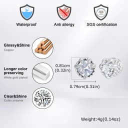 Hiphop Clip Earring for Men Women,Fashion Small Round Metal Magnetic Earrings,Non-pierced Magnetic Studs Jewelry Gift