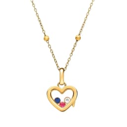 Open Pendant Necklace for Women Girls Simple Fashion DIY Accessory Necklace 2025 New Trendy Heart Pendant Necklace Jewelry Gift