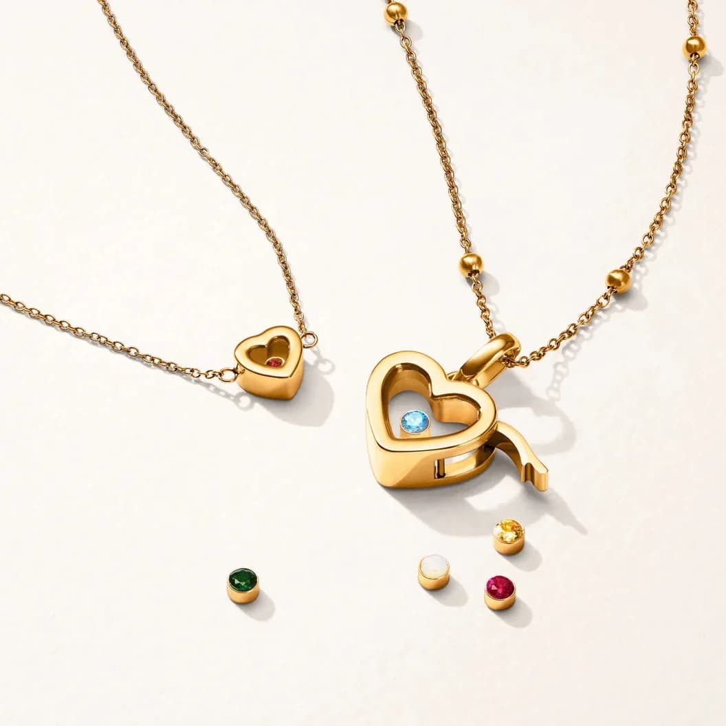 Open Pendant Necklace for Women Girls Simple Fashion DIY Accessory Necklace 2025 New Trendy Heart Pendant Necklace Jewelry Gift