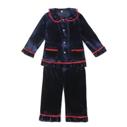 Ruffkids Kids Pyjamas Girls Boys Baby Clothes Loungewear Family Matching Pjs Red Velvet Christmas Pajamas Sets