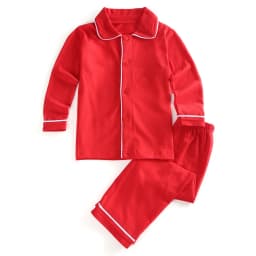 Ruffkids Kids Pyjamas Girls Boys Baby Clothes Loungewear Family Matching Pjs Red Velvet Christmas Pajamas Sets