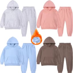 Kids Tales 2 Pcs Warm Tracksuit For Boys Clothing Set Pullover Sweatshirts+Pants Clothes For Kids Outfits Young Children Suit