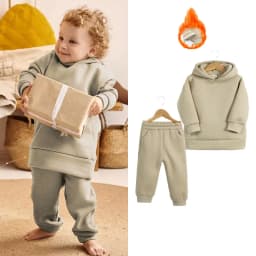 Kids Tales 2 Pcs Warm Tracksuit For Boys Clothing Set Pullover Sweatshirts+Pants Clothes For Kids Outfits Young Children Suit