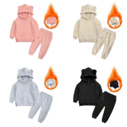 Kids Tales 2 Pcs Warm Tracksuit For Boys Clothing Set Pullover Sweatshirts+Pants Clothes For Kids Outfits Young Children Suit