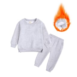 Kids Tales 2 Pcs Warm Tracksuit For Boys Clothing Set Pullover Sweatshirts+Pants Clothes For Kids Outfits Young Children Suit