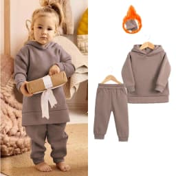 Kids Tales 2 Pcs Warm Tracksuit For Boys Clothing Set Pullover Sweatshirts+Pants Clothes For Kids Outfits Young Children Suit
