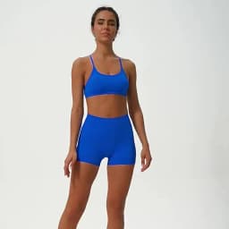 Women Sport Shorts High Waist Workout Tights Fitness Yoga Scrunch Butt Ladies Seamless Yoga Gym Running Short Pants Sportswear