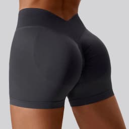 Women Sport Shorts High Waist Workout Tights Fitness Yoga Scrunch Butt Ladies Seamless Yoga Gym Running Short Pants Sportswear