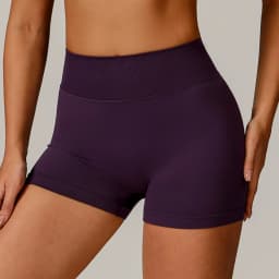 Women Sport Shorts High Waist Workout Tights Fitness Yoga Scrunch Butt Ladies Seamless Yoga Gym Running Short Pants Sportswear