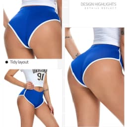 Women Sports Shorts Female Breathable Tight-fitting Yoga Shorts Resilience Fitness Leggings Ultra-short Sexy Running Slim Shorts