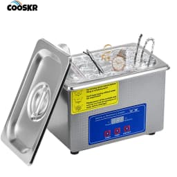 Ultrasonic Cleaner 40KHZ High Frequency Vibration Ultrasonic Washing Bath for Jewelry Watches Denture Glasses Ultrasonic Cleaner
