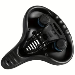 ZHIQIUComfortable Bike Saddles Extra Wide and Thick Bicycle Seat Integrated Molding Anti-Rain