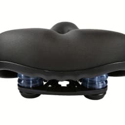 ZHIQIUComfortable Bike Saddles Extra Wide and Thick Bicycle Seat Integrated Molding Anti-Rain