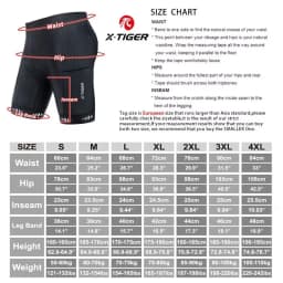X-TIGER Men Cycling Shorts with Back Pocket 5D Gel Padded Bike Shorts for Men Mountain Road Biking Riding Half Pants Tights