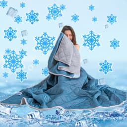 Ultra-Soft Summer Cooling Blanket - Lightweight, Breathable ,Easy Care Cooling Blanket For Hot Sleepers Cooling Thin Quilt