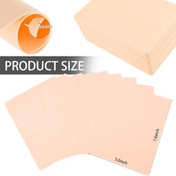 1/3/5/10/15/20Pcs*Blank Tattoo Practice Skin Fake Skin Synthetic Leather For Permanent Makeup Tattoo Beginner Exercise Tool