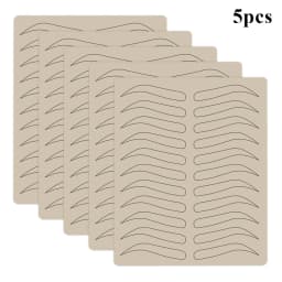 Microblading Eyebrow Tattoo Practice Skin Latex Fake Tattoo Skin Permanent Makeup Eyebrow Training Skin Tattoo Accessories