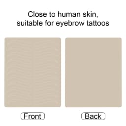 Microblading Eyebrow Tattoo Practice Skin Latex Fake Tattoo Skin Permanent Makeup Eyebrow Training Skin Tattoo Accessories