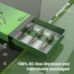 50pcs Mixed INKIN REVO Cartridge Tattoo Needles Kits RL MC RS M1 Disposable Sterilized for Cartridge Tattoo Machine