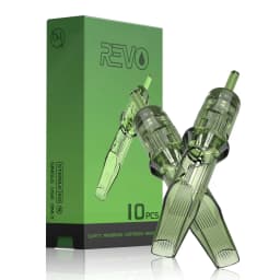 50pcs Mixed INKIN REVO Cartridge Tattoo Needles Kits RL MC RS M1 Disposable Sterilized for Cartridge Tattoo Machine