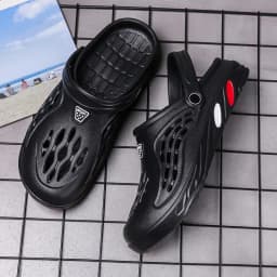 Summer Unisex Clogs Sandals Shoe Men Woman Hoof Thongs Stamp Garden Beach Big Size 36-49 Slippers for Men's Shoes Zapatos Hombr