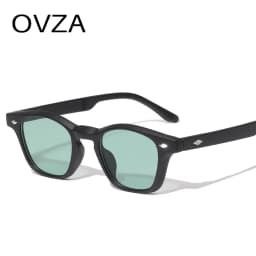 OVZA 2026 New Fashion Sunglasses Women and Men Eyeglass V400 Rectangle Oculos De Sol Masculino S9014